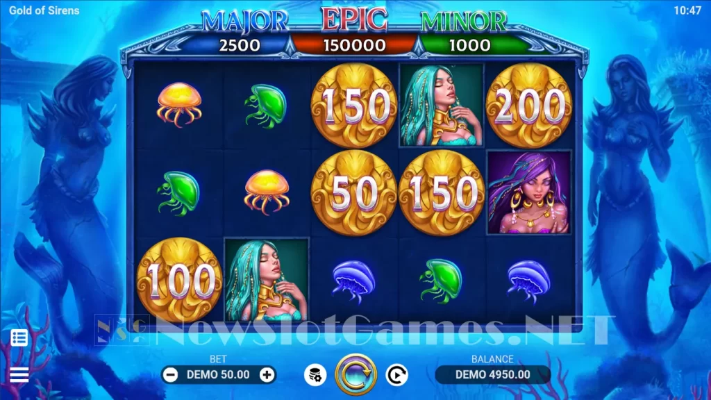 Gold of Sirens Slot Review