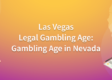 legal gambling age in vegas